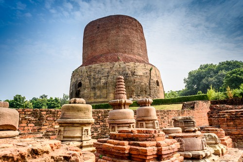 Dhamek Stupa, Sarnath